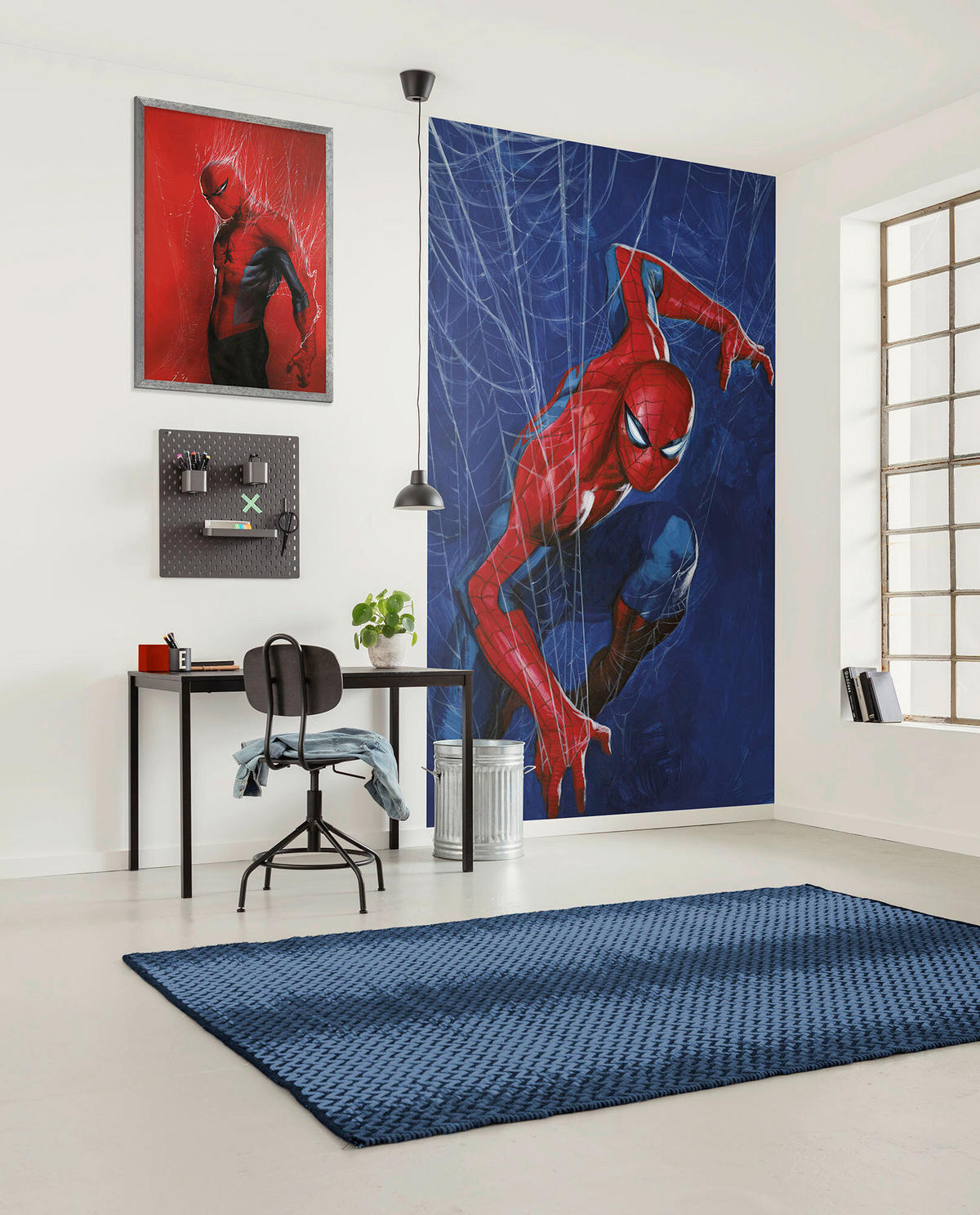 FOTOTAPETE - Blau, Design, Textil (150/250cm) - Marvel