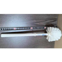 Perie Pentru Wc in plastic  plastic   - gri, Basics, plastic (8/36cm) - Homeware