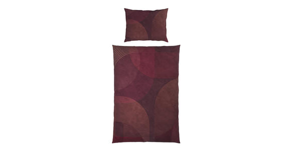 BETTWÄSCHE TANJA Satin 140/200 cm  - Lila, Design, Textil (140/200cm) - Novel