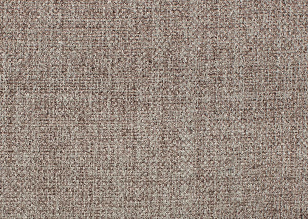ECKSOFA in Flachgewebe, Leinenoptik Hellbraun  - Hellbraun/Schwarz, Design, Textil/Metall (242/170cm) - Xora