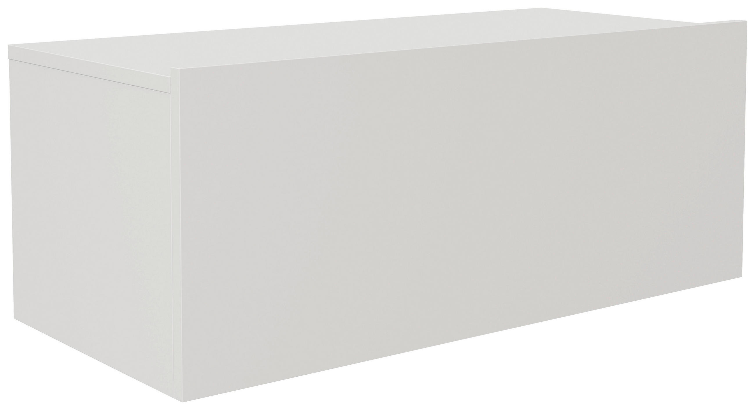 WANDKONSOLE Holzwerkstoff Weiß  - Weiß, MODERN, Holzwerkstoff (80/31,7/36,6cm) - Xora