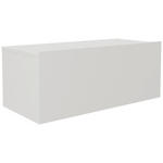 WANDKONSOLE Holzwerkstoff Weiß  - Weiß, MODERN, Holzwerkstoff (80/31,7/36,6cm) - Xora