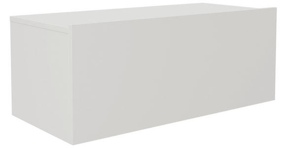 WANDKONSOLE Holzwerkstoff Weiß  - Weiß, MODERN, Holzwerkstoff (80/31,7/36,6cm) - Xora