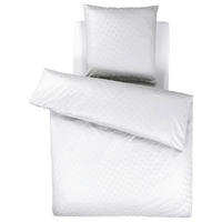 BETTWÄSCHE 2-teilig Jacquard 140/200 cm  - Weiß, Basics, Textil (140/200cm) - Joop!