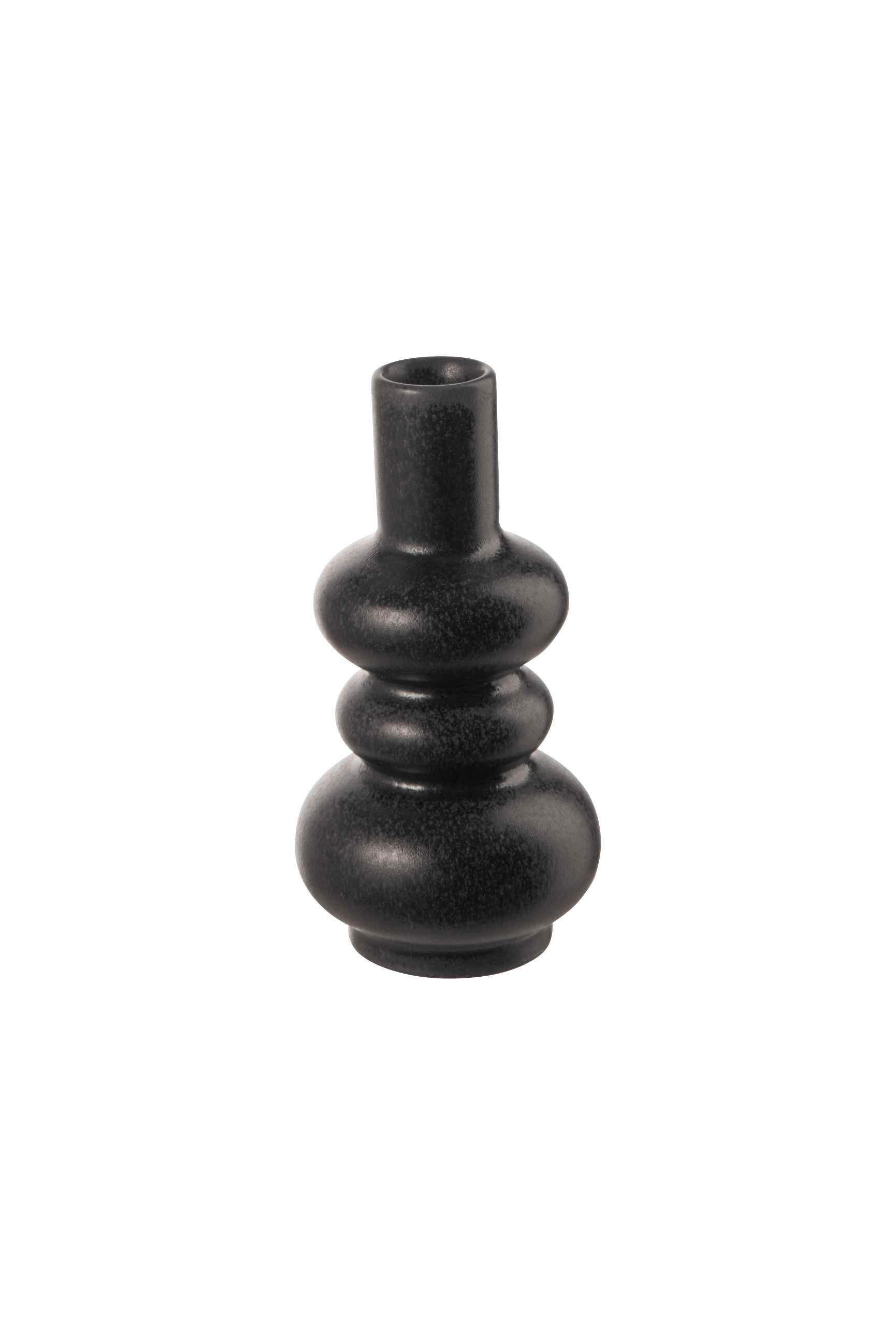 VASE 19 cm  - Schwarz, Basics, Stein (2,5/19cm) - ASA