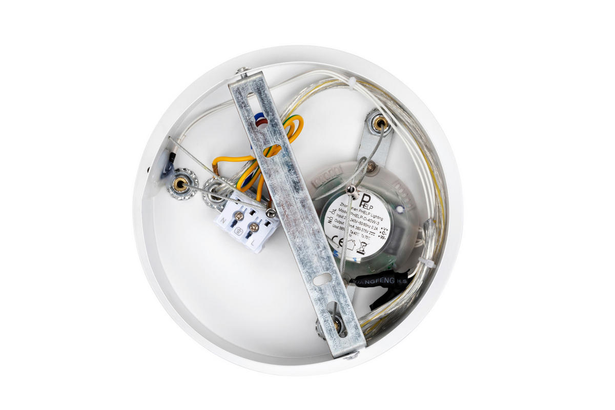 VISEČA LED-SVETILKA   40 W/4400 lm/2700-6500 K/220-240 V/ - bela, Basics, kovina/umetna masa (50/120cm) - Novel