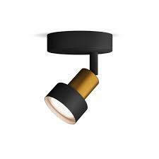 LED REFLEKTOR  - zlatne boje/crna, Basics, metal (11 cm/10 cm/9 cmcm) - Philips