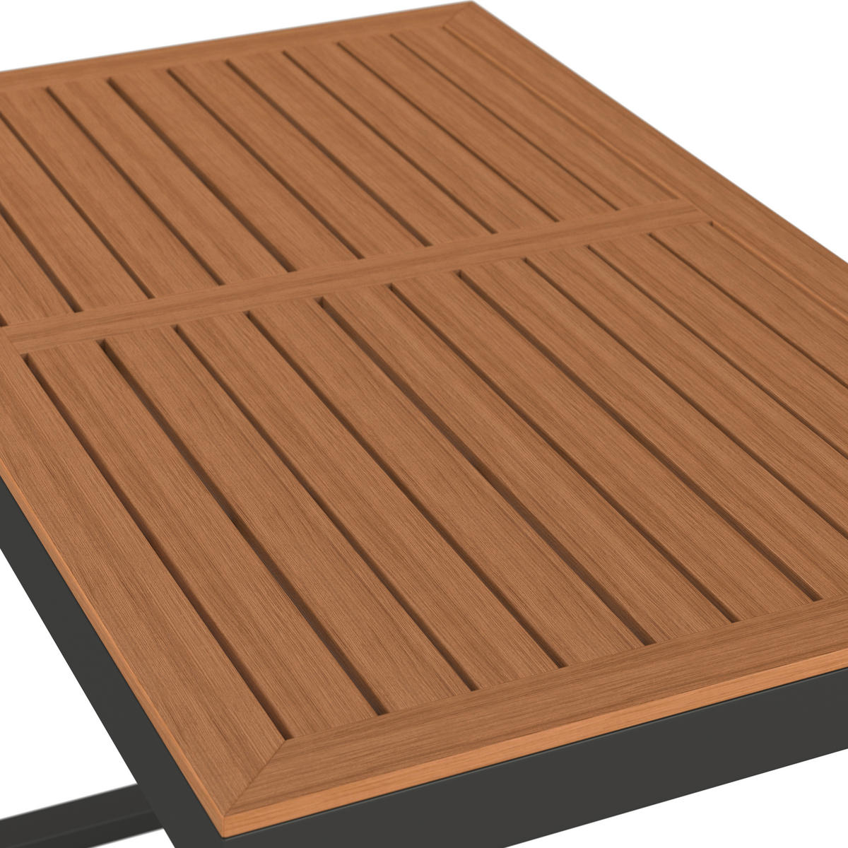VRTNA LOUNGE GARNITURA tkanina aluminij, železo  - naravne barve/antracit, Moderno, kovina/umetna masa (253/70/175cm) - Ambia Garden