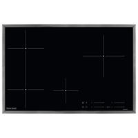 IND PLOČA ZA KUH DKEI8470XB - boje oplemenjenog čelika/crna, Basics, staklo/metal (76,6/50,6cm) - Dieter Knoll