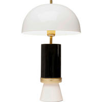TISCHLEUCHTE Josy 30/51/30 cm   - Goldfarben/Schwarz, MODERN, Metall (30/51/30cm) - Kare-Design