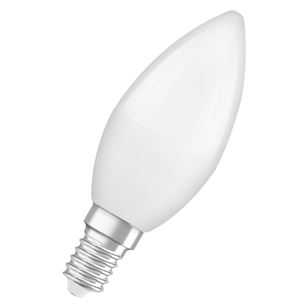 LED-LEUCHTMITTEL   E14 4,9 W 470 lm  - Weiß, Basics, Kunststoff (3,5/10,3cm) - Osram