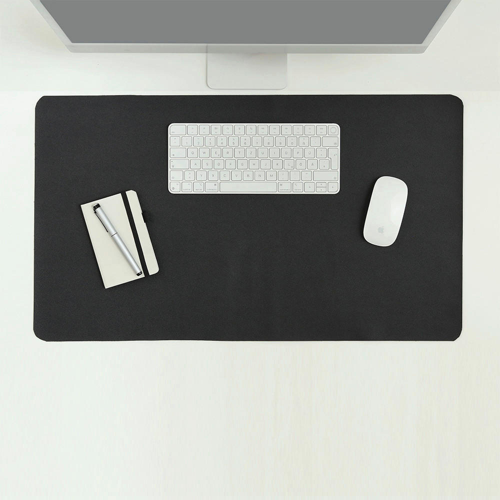 SCHREIBUNTERLAGE Kunststoff Schwarz  - Schwarz, Basics, Kunststoff (47/36/5cm) - Zeller Present