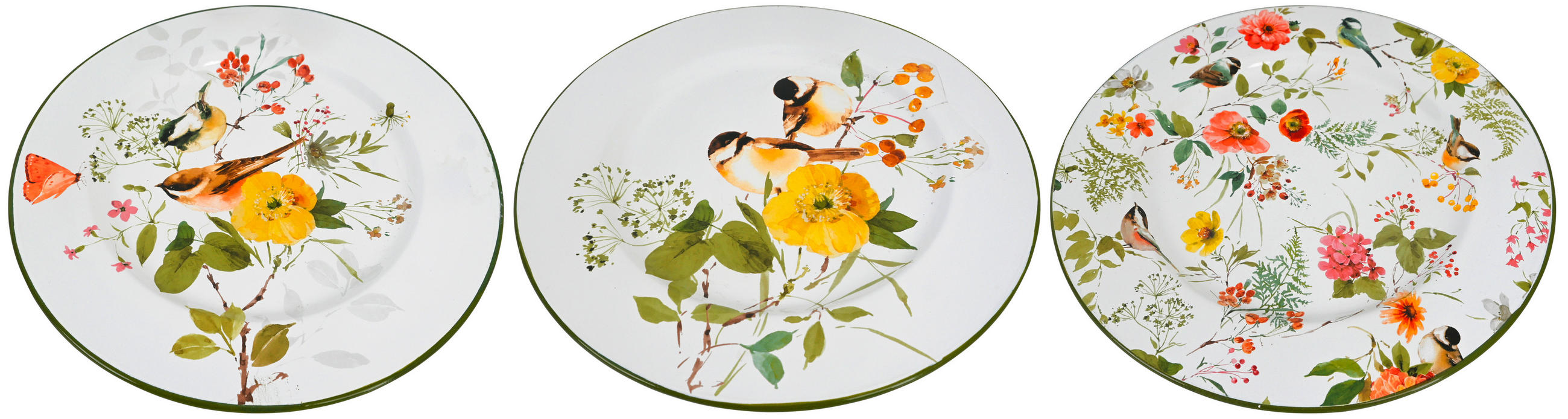 TAVĂ PENTRU SERVIRE - roz aprins/galben, Lifestyle, metal (34cm)