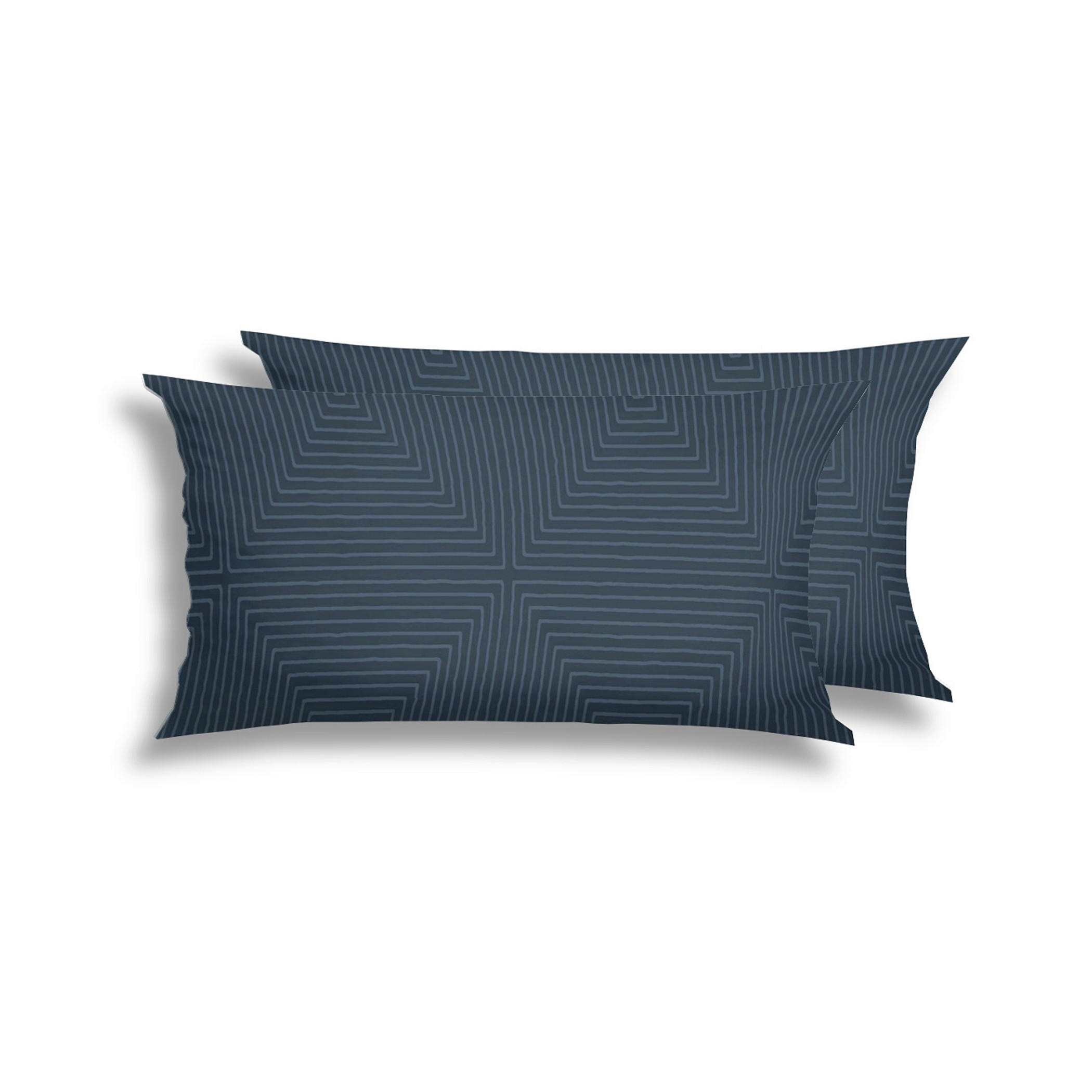 KOPFPOLSTERBEZUG 40/80 cm  - Dunkelblau, Design, Textil (40/80cm) - Florella