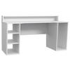 COMPUTERTISCH Weiß  - Weiß, MODERN, Holzwerkstoff/Kunststoff (160/72/91cm) - MID.YOU