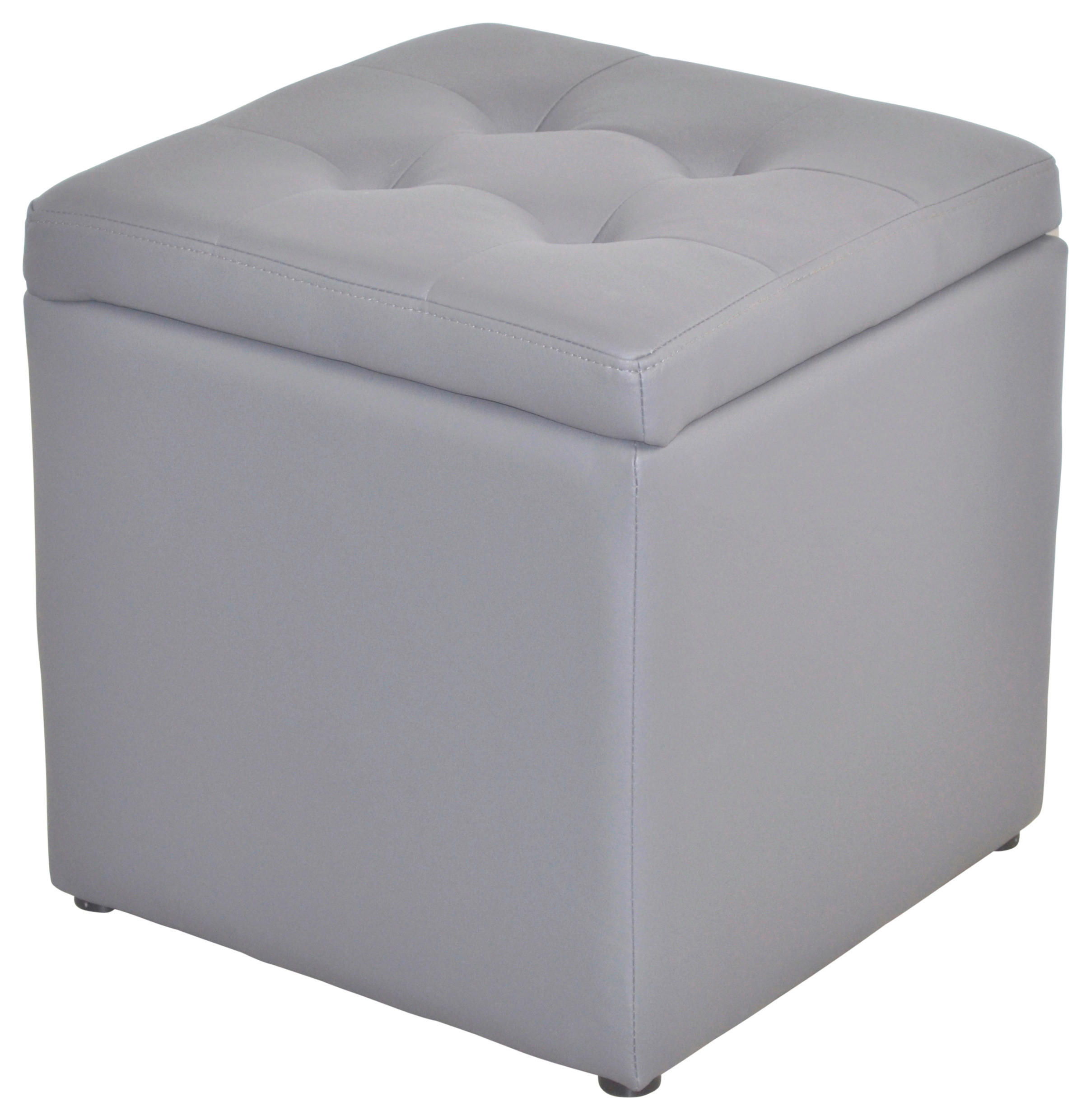 Mid.you Sitzbox Grau 41x40x41 cm
