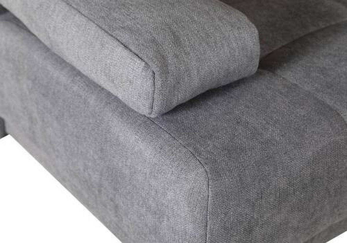BÄDDSOFFA i flatväv mörkgrå  - mörkgrå/grå, Modern, textil (195/77/100cm) - MID.YOU