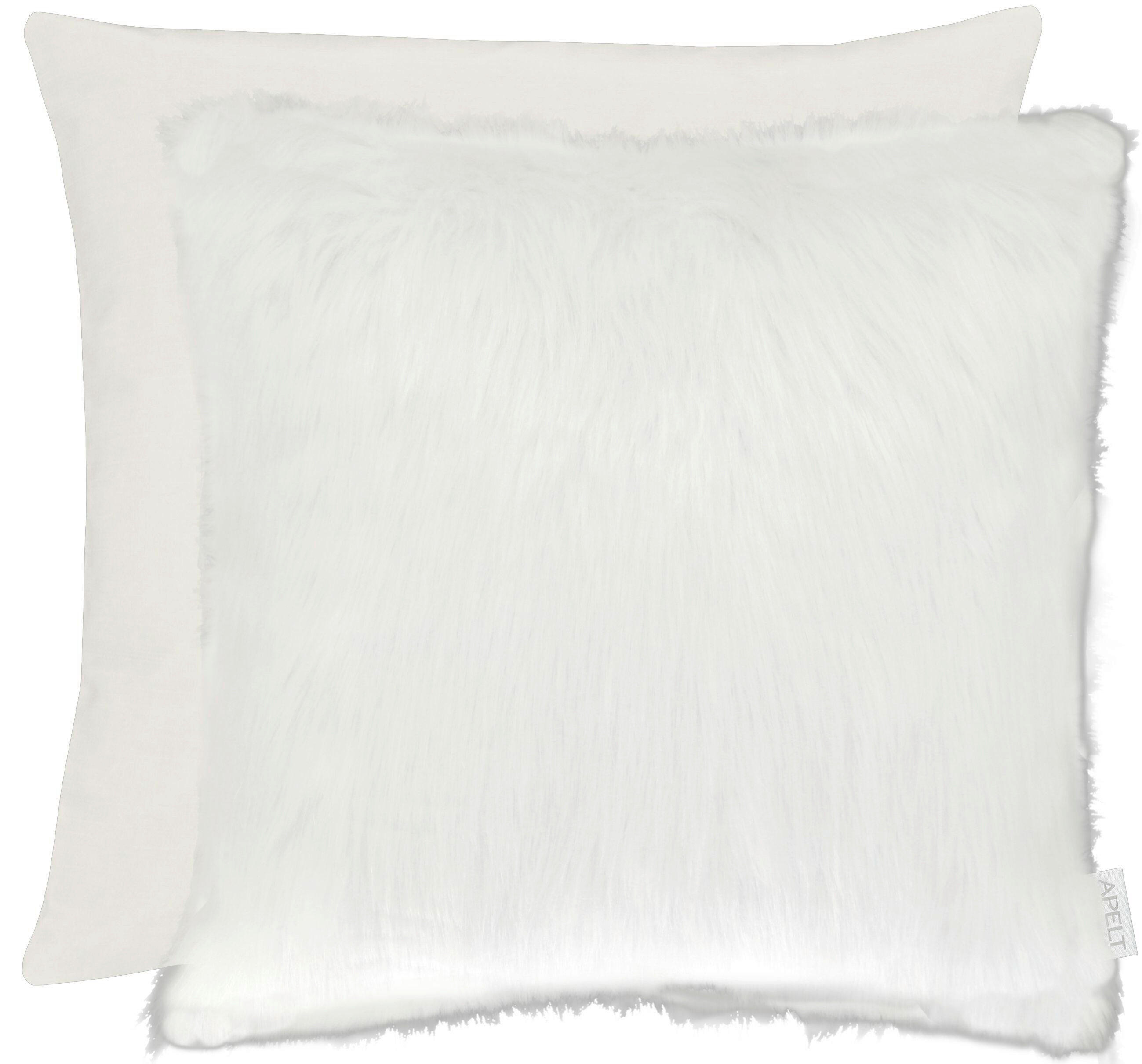 KISSENHÜLLE 46/46 cm  - Weiß, Basics, Textil (46/46cm) - Apelt