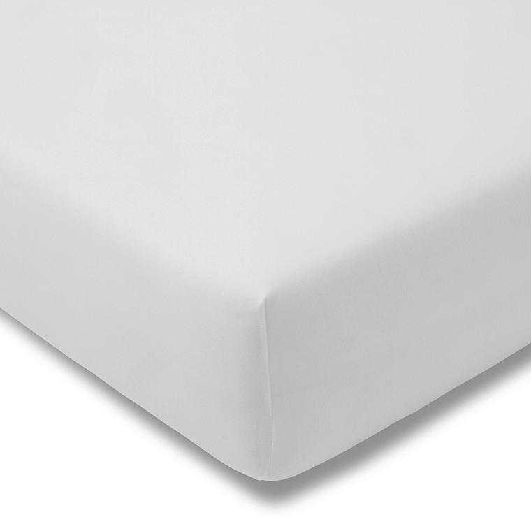 SPANNBETTTUCH Exquisit Single-Jersey  - Weiß, Basics, Textil (100/200cm) - Estella
