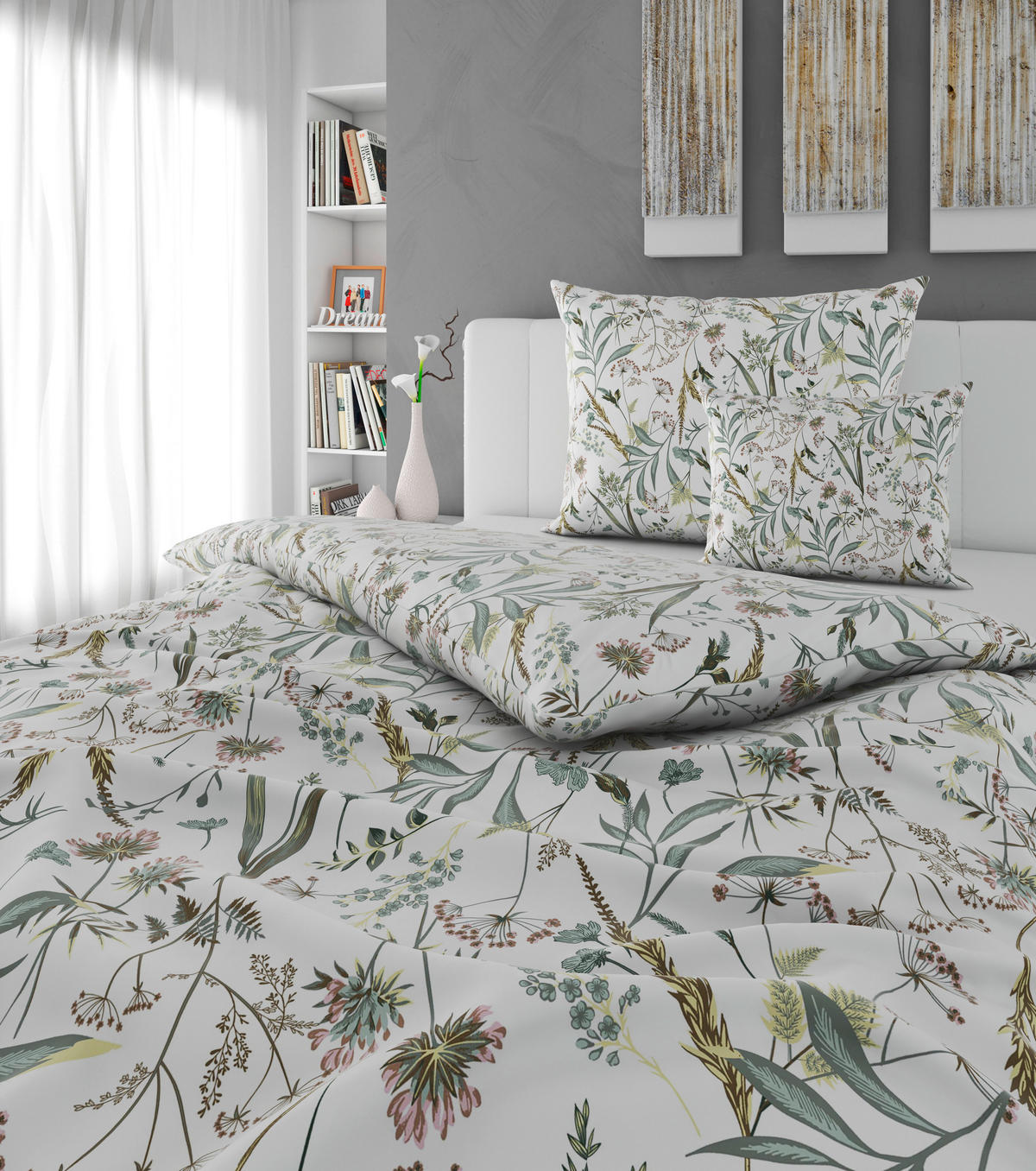 BETTWÄSCHE Satin 140/200 cm  - Multicolor, KONVENTIONELL, Textil (140/200cm) - Esposa