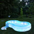 Pool mit LED beleuchtung Blau, Grün, Rot, Weiß - Blau/Rot, Basics, Kunststoff (280/157/46cm) Pool mit LED beleuchtung Blau, Grün, Rot, Weiß - Blau/Rot, Basics, Kunststoff (280/157/46cm)