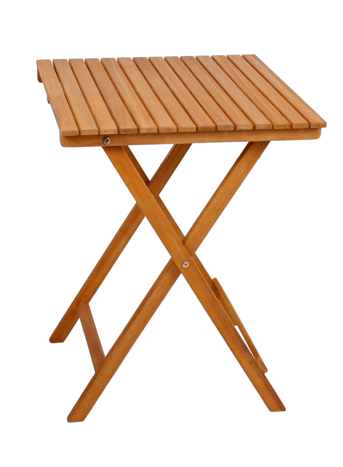 BALKONTISCH Holz Braun  - Braun, MODERN, Holz (55/55/72cm) - Gardenson