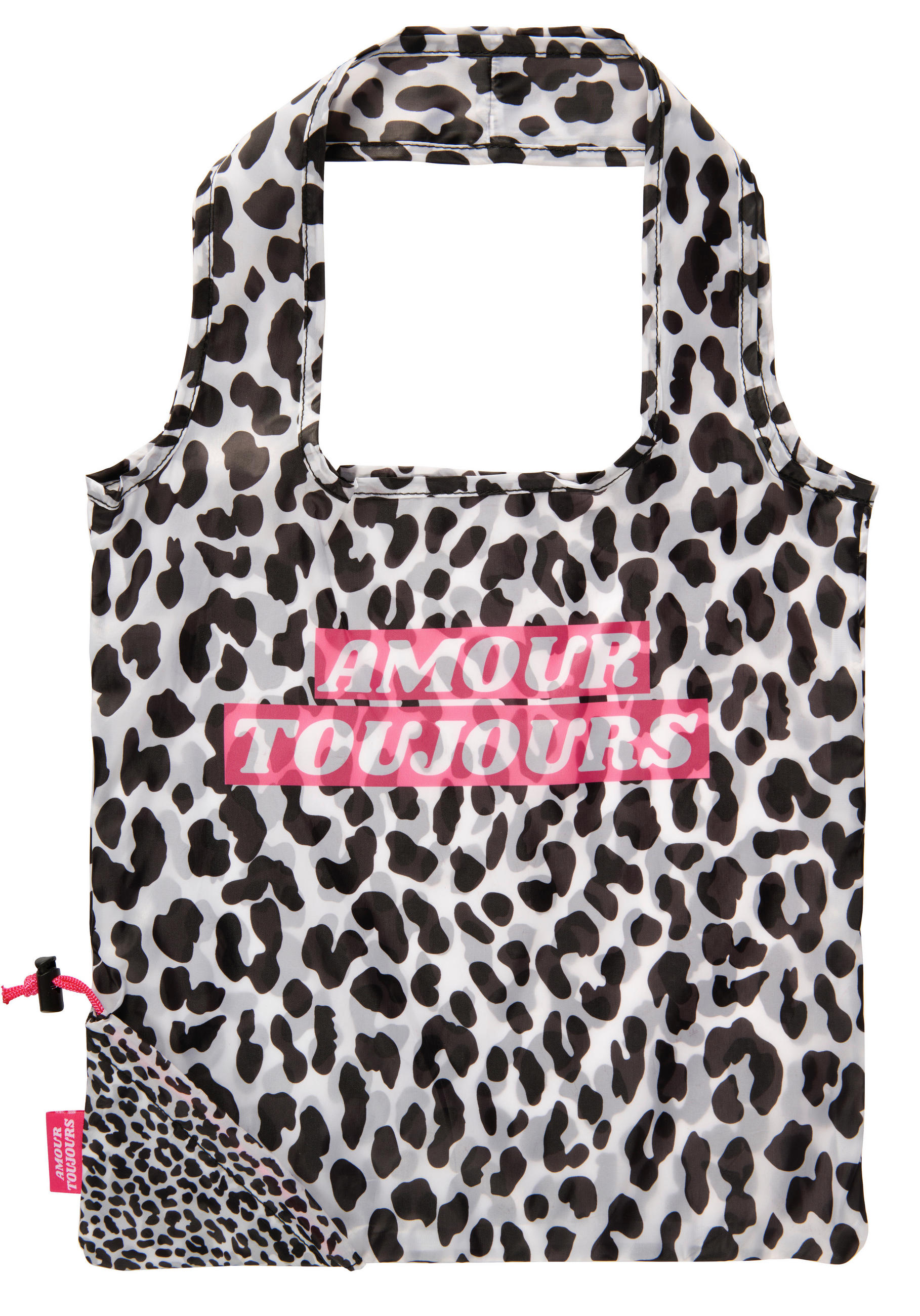 SHOPPER - Schwarz/Weiß, Trend, Kunststoff (38/38/0.5cm)