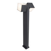 WEGELEUCHTE Cuba   - Anthrazit/Weiß, Design, Kunststoff/Metall (75/23,7/11cm)