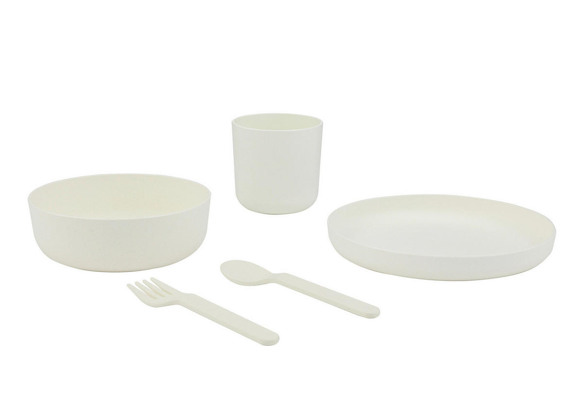 SADA DETSKÉHO RIADU - biela, Natur, prírodné materiály - Avelia