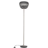 STOJACÍ LAMPA, 35/168 cm  - barvy chromu/barvy niklu, Lifestyle, kov/sklo (35/168cm) - Dieter Knoll