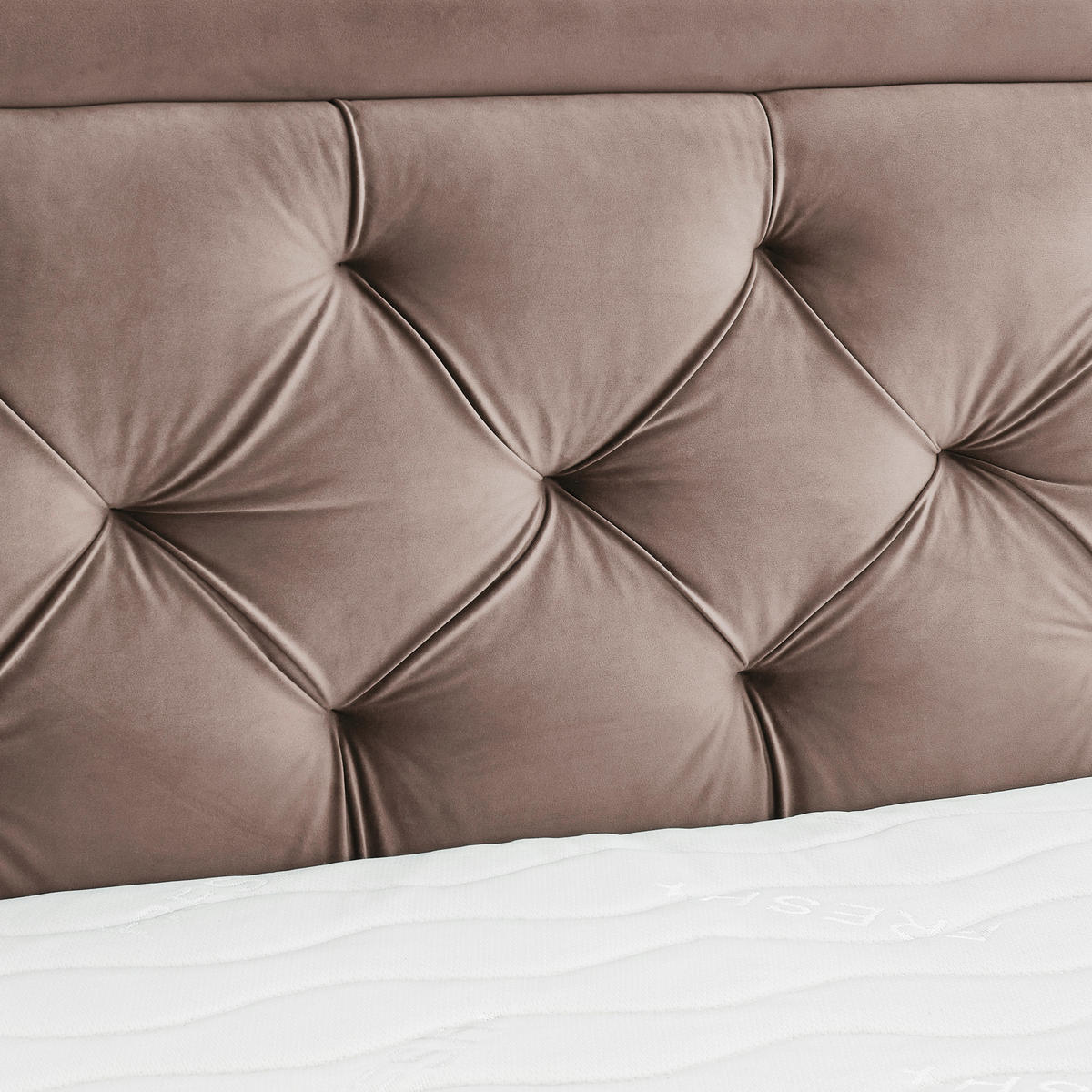 BOXSPRINGBETT 160/200 cm  in Beige  - Beige/Schwarz, KONVENTIONELL, Textil/Metall (160/200cm) - Boxxx
