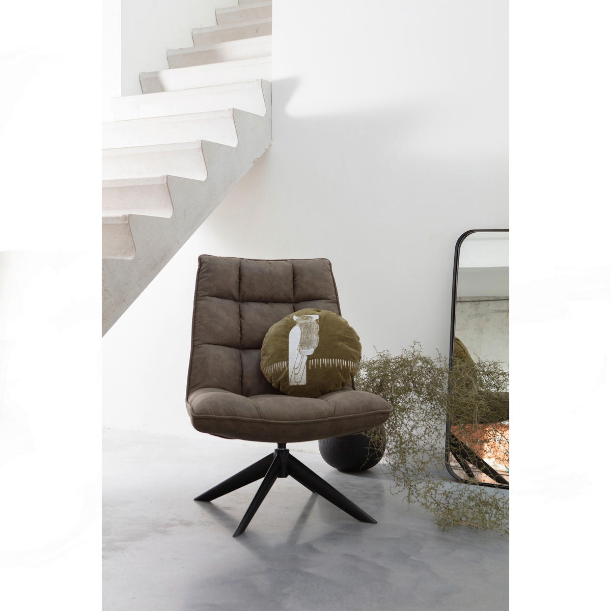 WANDSPIEGEL 40/110/5 cm  - Schwarz, Basics, Glas/Metall (40/110/5cm) - Livetastic