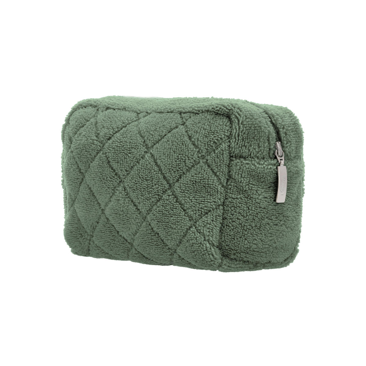 KOSMETIKTASCHE - Grün, Basics, Textil - Vossen