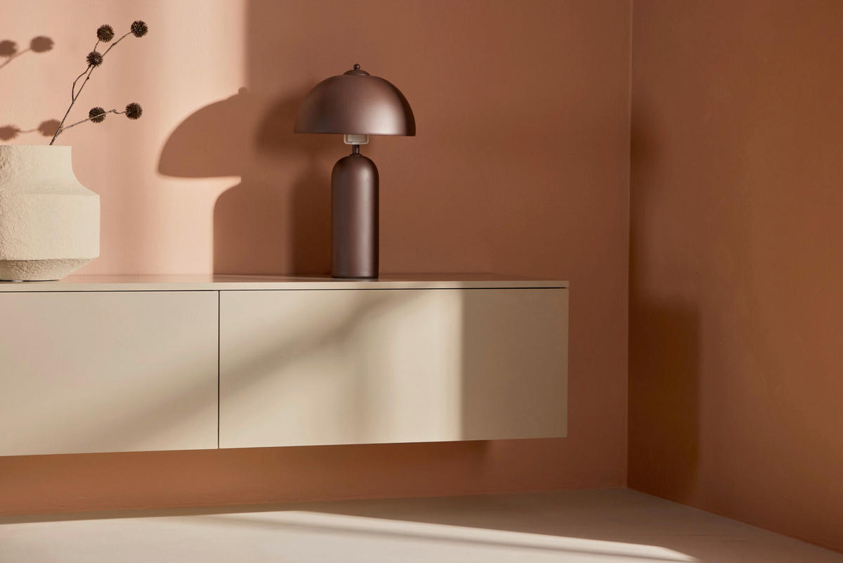 LOWBOARD  160/35/45 cm  hängend  - Beige, MODERN, Holz (160/35/45cm) - Livetastic