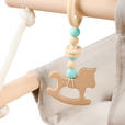 BABYSCHAUKEL ENJOY  - Naturfarben/Weiß, Basics, Holz/Kunststoff (45/70/170cm) - My Baby Lou