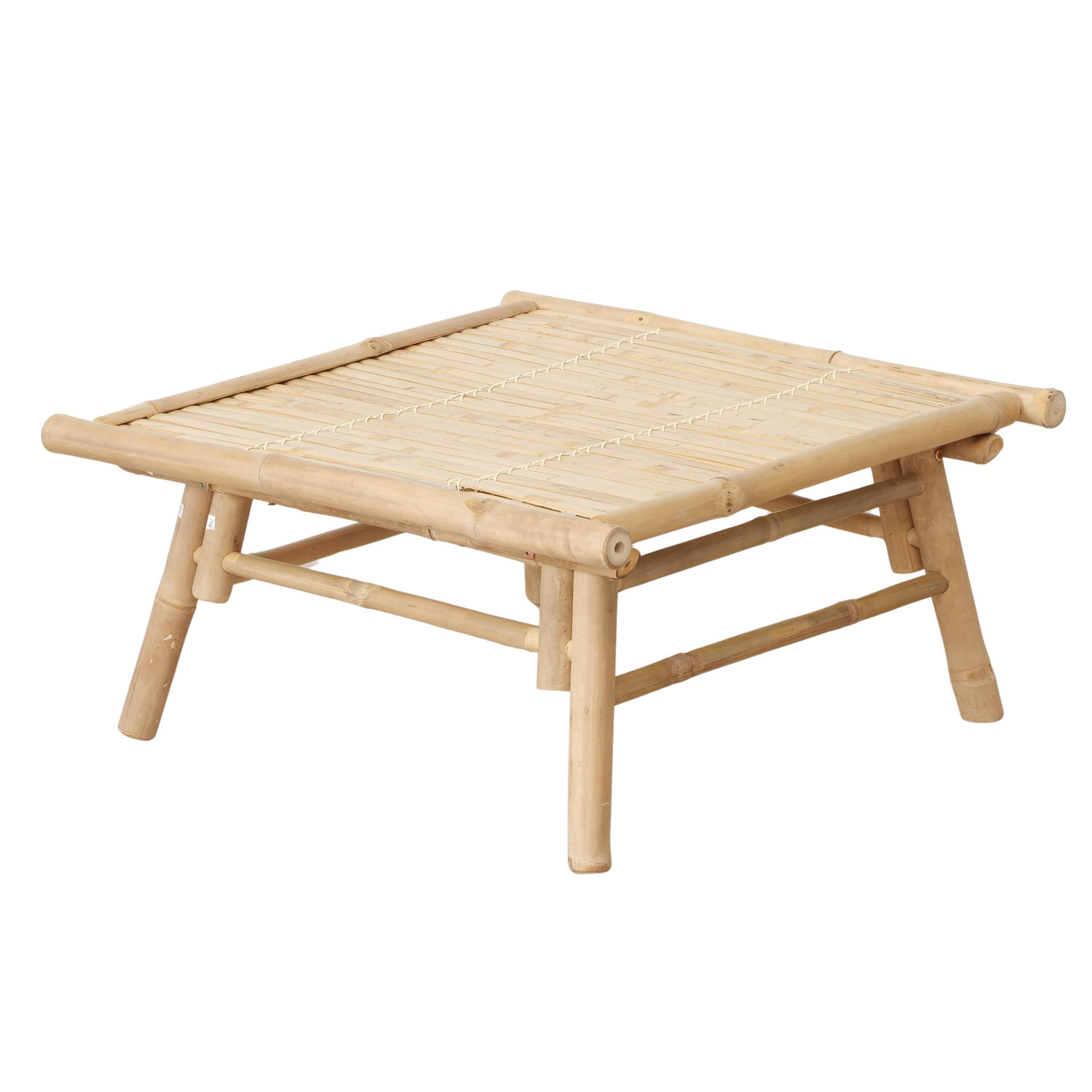 Boltze Home Gartentisch Natur 70x33x70 cm