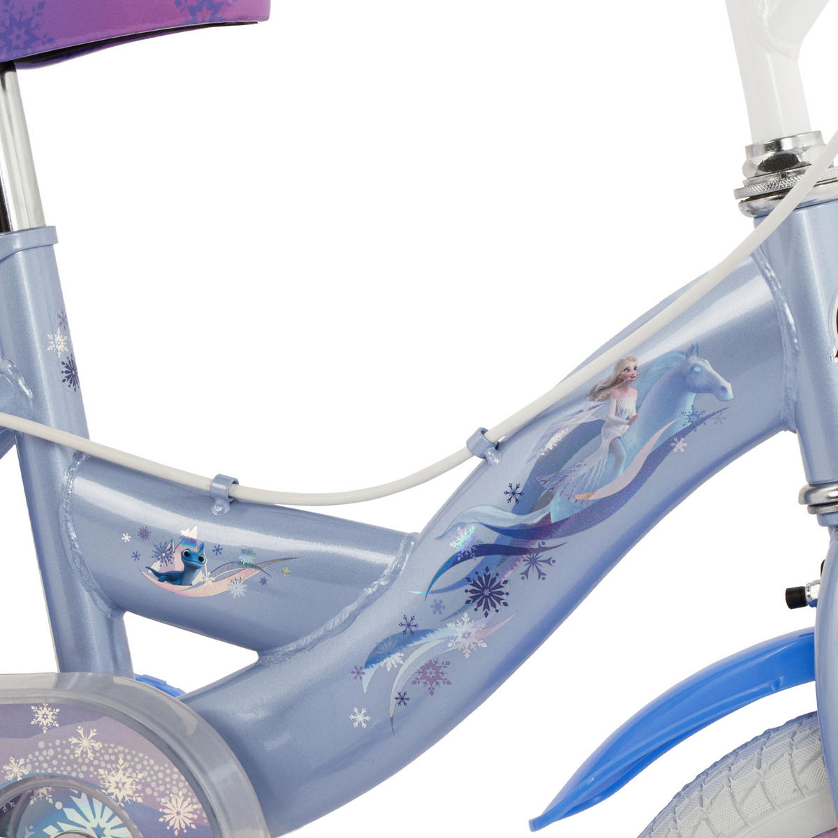 KINDERFAHRRAD 14 Zoll  - Pastellblau, Basics, Metall (54/82,5/87cm)