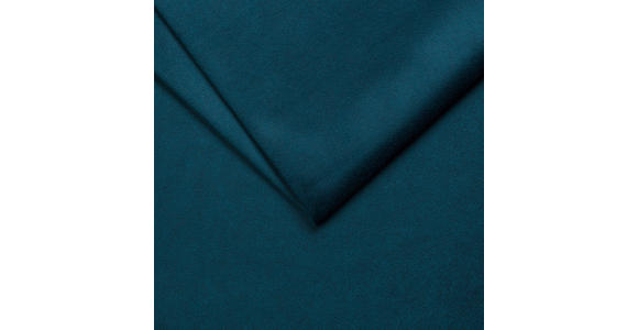 ECKSOFA  in Chenille Blau  340/190 cm  - Blau/Schwarz, Design, Kunststoff/Textil (340/190cm) - Belluti