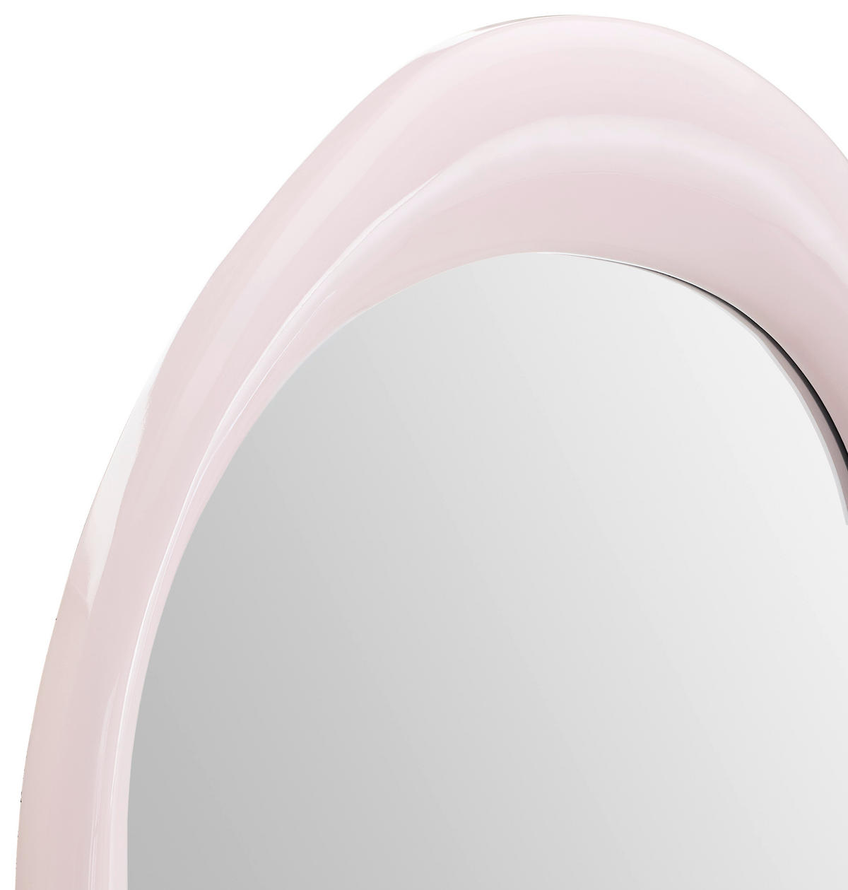 WANDSPIEGEL 60/90/4,5 cm    in Freiform  - Rosa, LIFESTYLE, Glas/Holzwerkstoff (60/90/4,5cm) - Novel