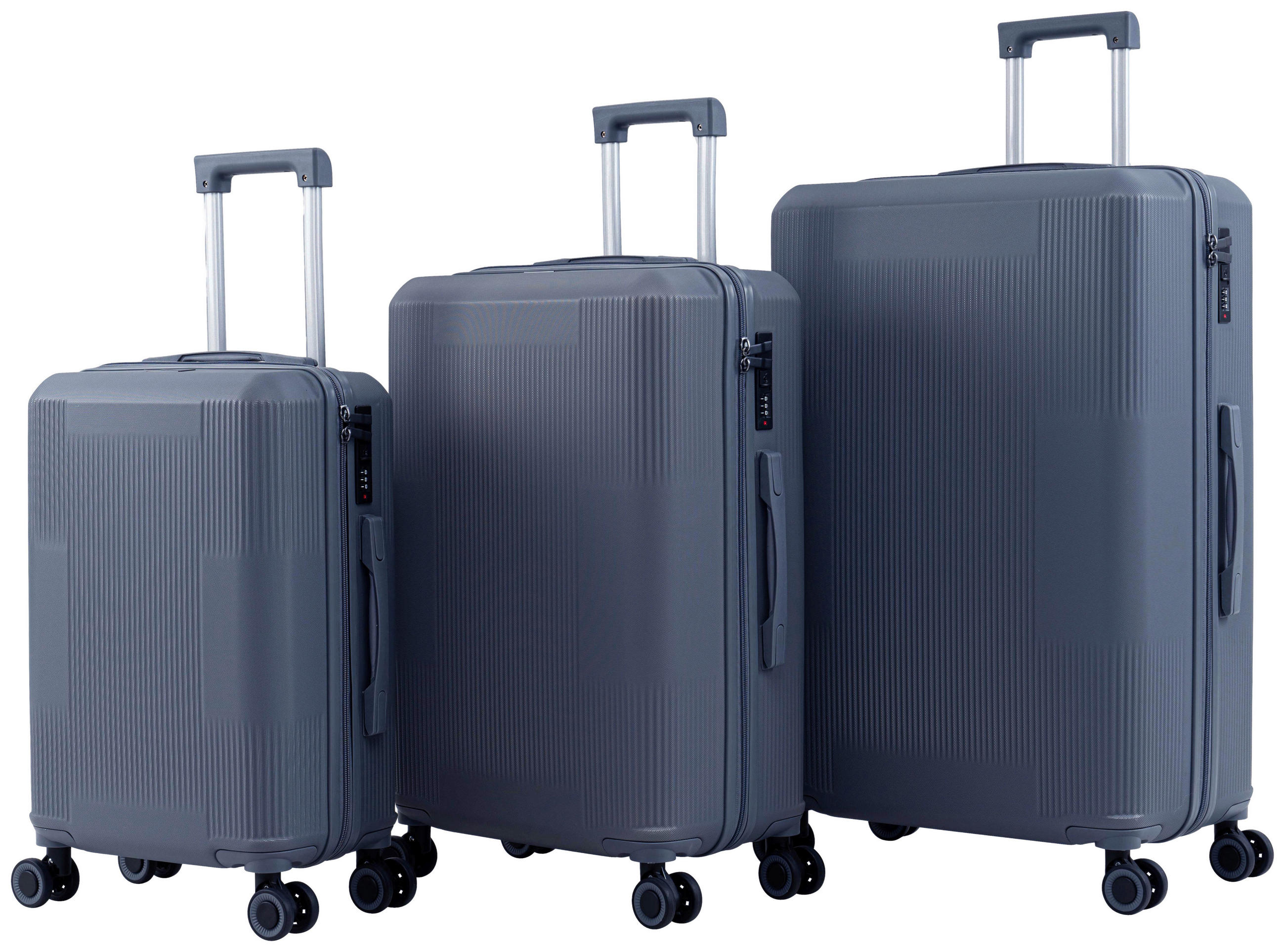 REISEKOFFER Grau  - Grau, Design, Kunststoff (34,5/54/22cm) - Schneiders