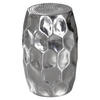 BEISTELLTISCH 30/30/47 cm Silberfarben rund  - Silberfarben, LIFESTYLE, Metall (30/30/47cm) - MID.YOU