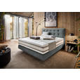 BOXSPRINGBETT 160/200 cm  in Anthrazit  - Anthrazit, KONVENTIONELL, Holz/Textil (160/200cm) - Dieter Knoll