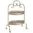 ETAGERE - Champagner, Basics, Metall (43,5/26/61cm) - Ambia Home