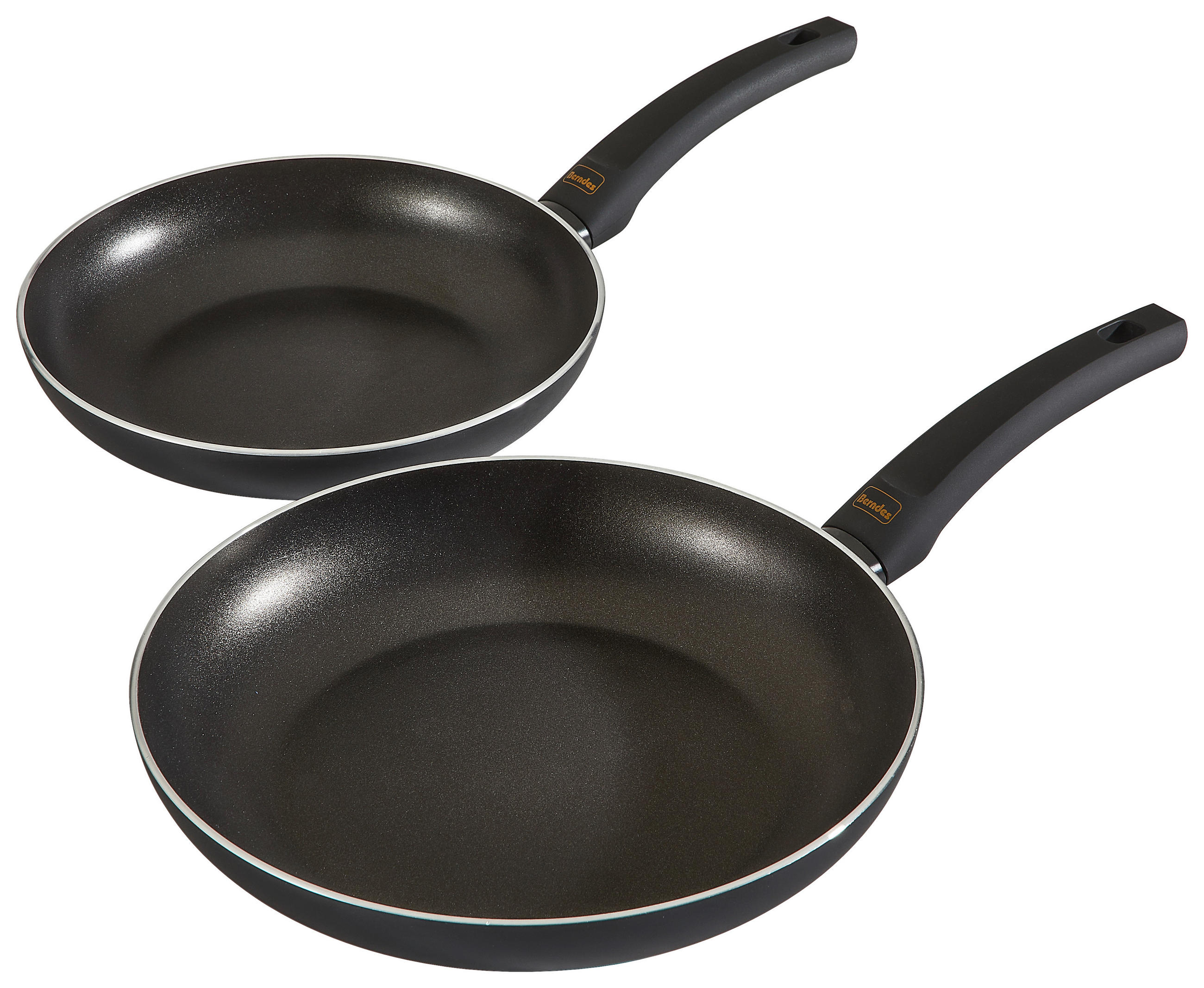 PFANNENSET Special Aluminium 2-teilig - Schwarz, Basics, Metall - Berndes
