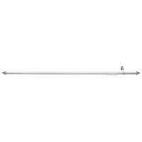 SET GALERIE PERDEA 130-240 cm  - argintiu, Basics, plastic/metal (130-240cm) - Boxxx