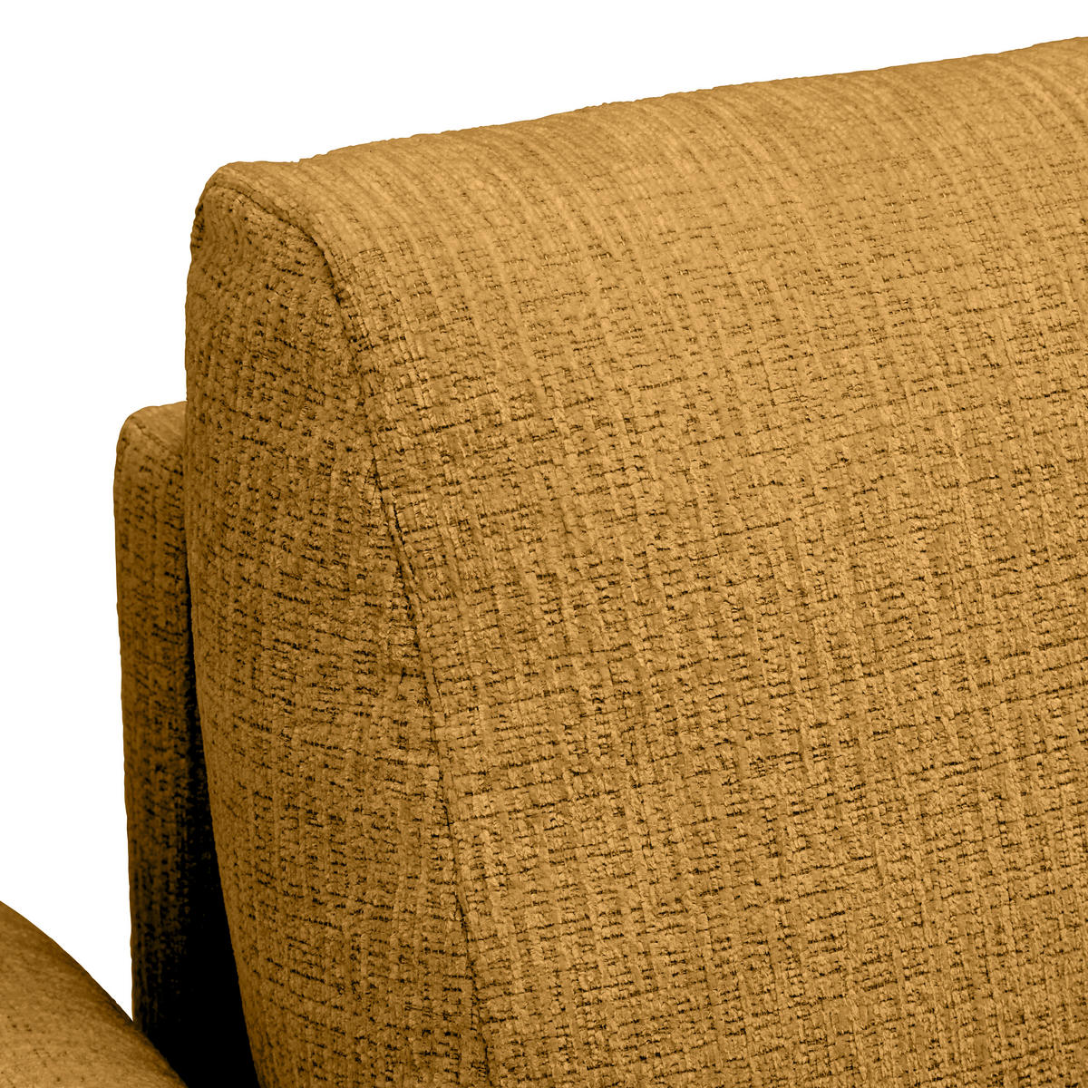 2-SITZER-SOFA in Webstoff Senfgelb  - Eichefarben/Senfgelb, Modern, Holz/Textil (150/85/92cm) - MID.YOU