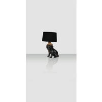 DECORAȚIUNE BULDOG - negru, Lifestyle, plastic/metal (33/30/53cm) - Novel