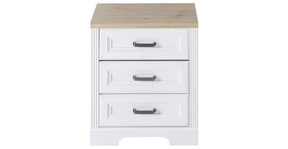 ROLLCONTAINER 54/62/39 cm  - Eiche Artisan/Pinienfarben, KONVENTIONELL, Holzwerkstoff/Metall (54/62/39cm) - Carryhome