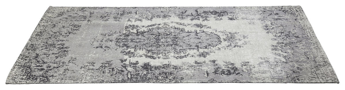WEBTEPPICH 240/170 cm Grau, Dunkelgrau  - Dunkelgrau/Grau, Design, Textil (240/170cm) - Kare-Design
