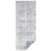LÄUFER 80/250 cm Twin Supreme  - Blau/Creme, Design, Kunststoff (80/250cm) - Hanse Home